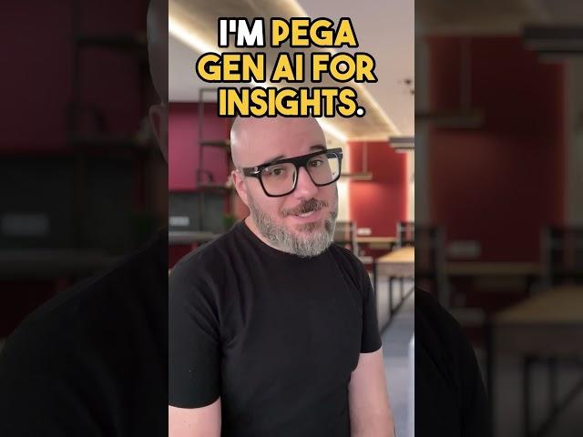 Talk to your data instantly with Pega Insights. #businessintelligence #Pega #demo #shorts