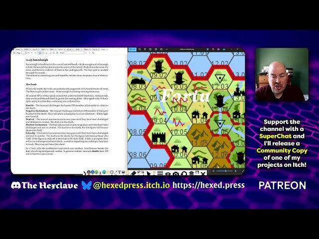 Community Stream: what's up on OSR Reddit and other nonsense! | Hexed Press streams