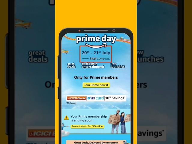 amazon prime day sale 2024 ( 20th -21st July ) | amazon prime day sale 2024 | prime day sale 2024