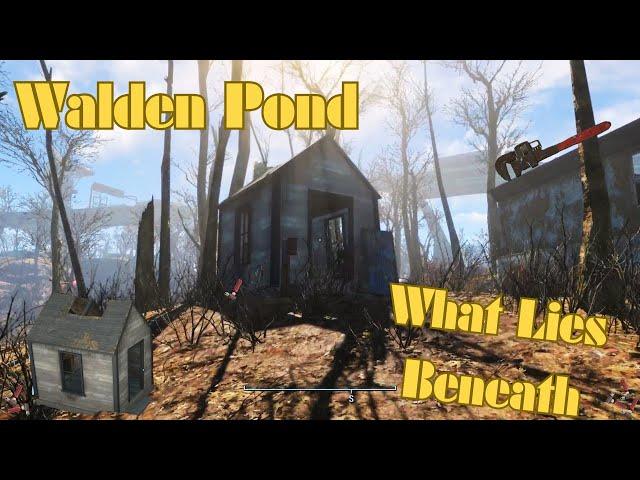 Walden Pond - What Lies Beneath The Surface - Fallout 4 Lore