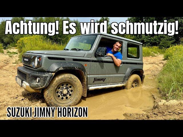 Suzuki Jimny Horizon: Ich verabschiede mich mit einer Gelände - Tour! Test | Allrad | Preis | 2024