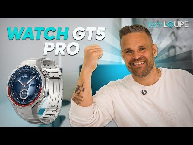 Huawei Watch GT5 Pro: Unboxing und erster Eindruck der Titan-Uhr (deutsch)