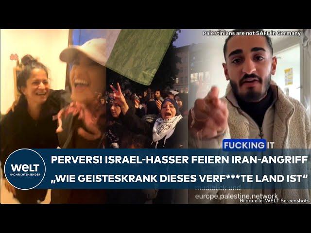 RAKETEN AUF ISRAEL: Ekelhaft! Jubel in Berlin! Juden-Hasser feiern perfiden Angriff aus dem Iran