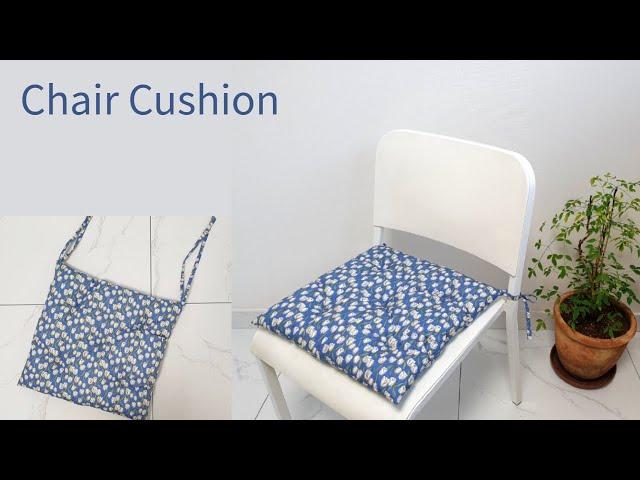 DIY 의자용 방석 만들기(w. 천나라) - How to make a chair cushion