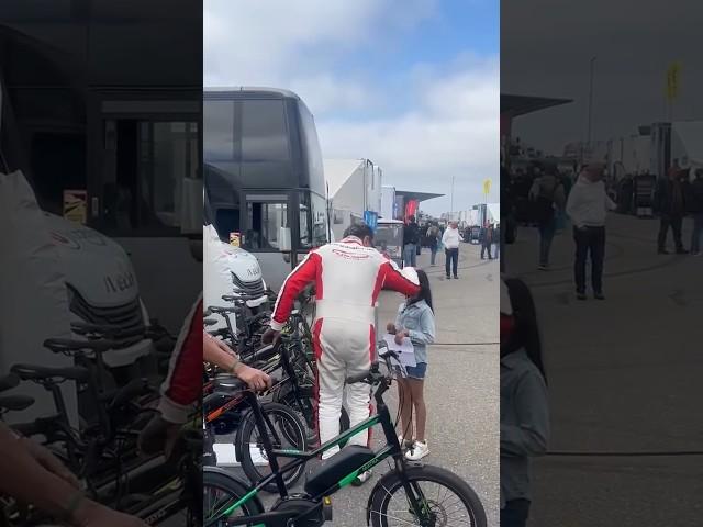 Ajith Kumar  Humbleness with Kid AK Latest Video Race Track Ajith Kumar Racing Recent Video Status