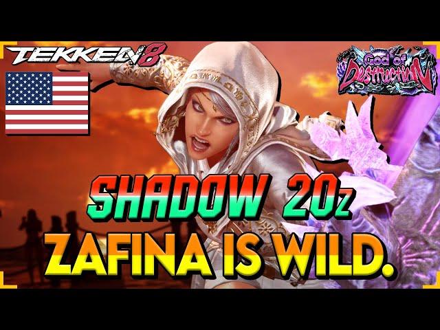 ZAFINA Goes WILD with Shadow 20z in Tekken 8!