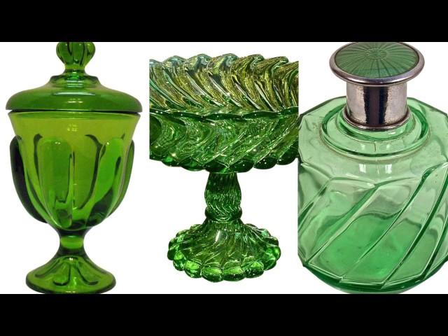 Emerald Isle | Explore Vintage & Antique Glassware on Ruby Lane