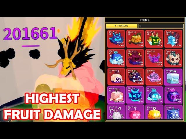 Blox Fruits OP!! Comparing Every Fruit Max Damage!