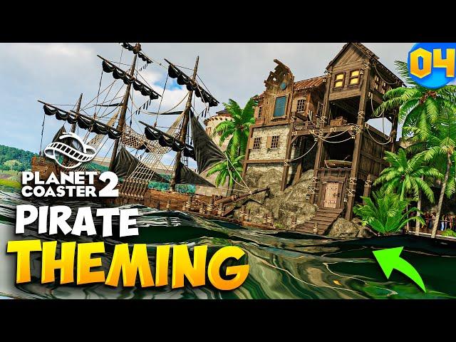 Building a PIRATE TOWN in Planet Coaster 2! (#4)