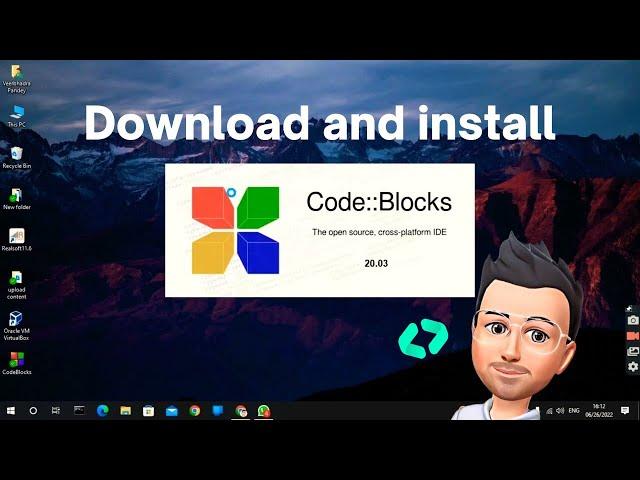 How to download code block software in windows , @programming with Rajesh ,#code block Software