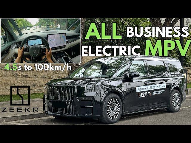 ZEEKR 009 Dual Motor AWD | POV Drive Review | 140kWh Battery Electric 6-Seater! Coming to NZ & AU