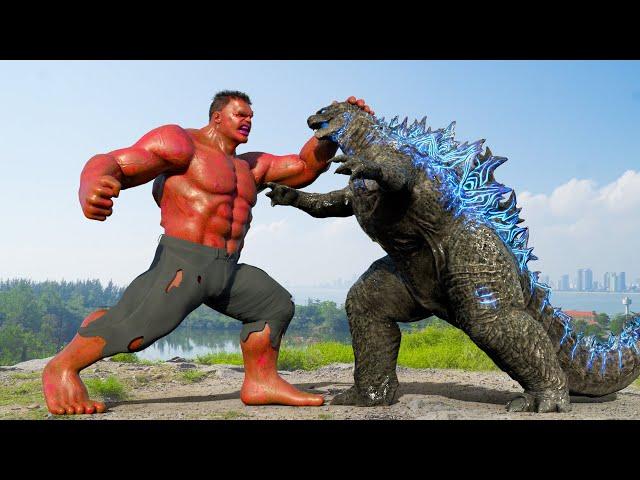 Hulk vs Godzilla Epic Battle (2024) - Transformers Dark of The Moon | Paramount Pictures [HD]