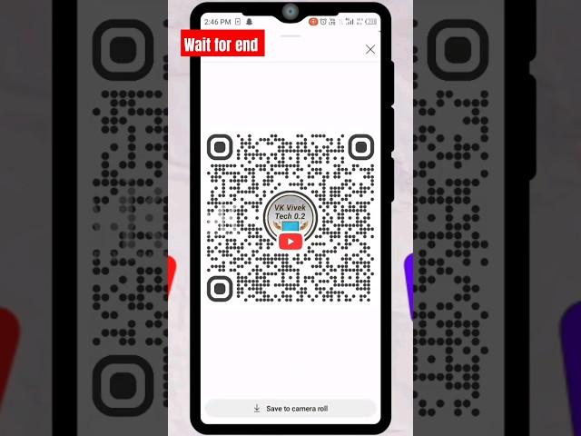 How to create QR code। Youtube tops video #shorts #trending #qr