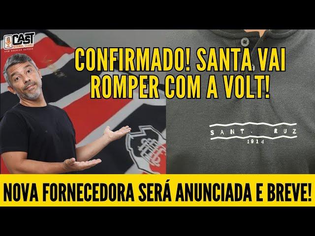 SANTA CRUZ NEGOCIA TERMOS DE RECISÃO COM A VOLT! ENTENDA NO CASTFC!
