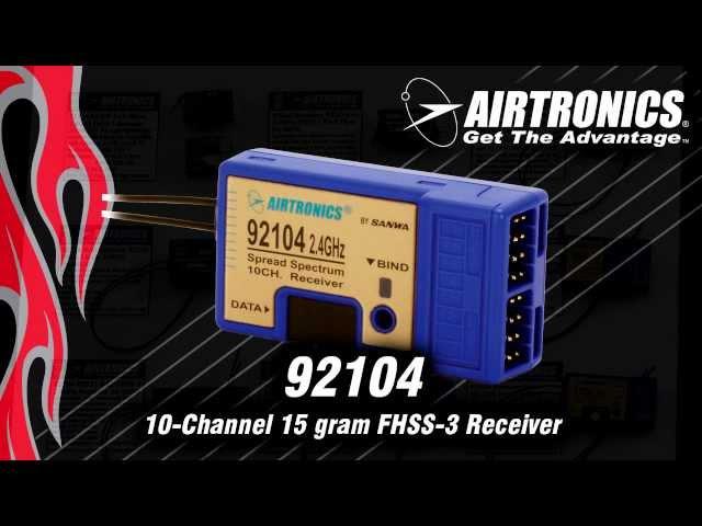 Airtronics Aircraft Receiver Overview