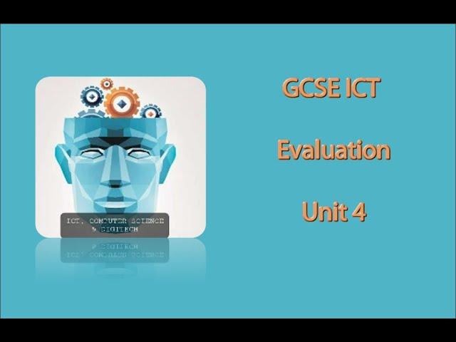 GCSE ICT Unit 4 Evaluation Final Solution 10