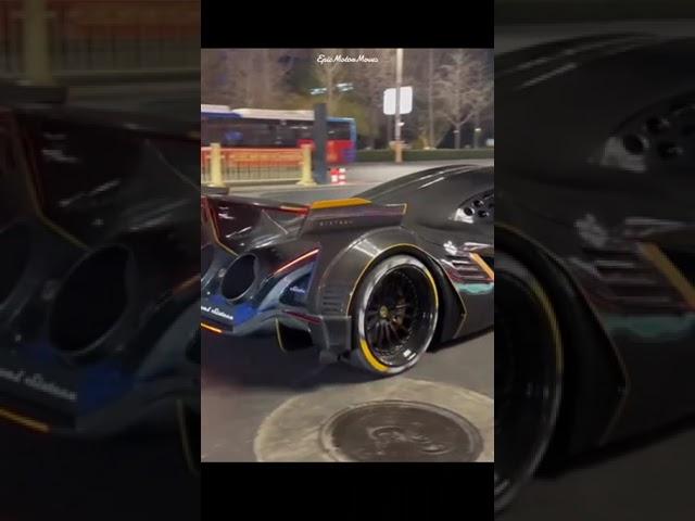 Devel Sixteen V16 5000Hp on the public Road.#develsixteen #epicmotormoves #hypercars  created by Epi