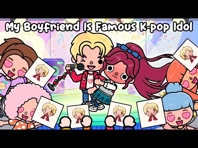 My Boyfriend Is Famous Kpop Idol  Very Sad Story | Toca Life World | Toca Boca