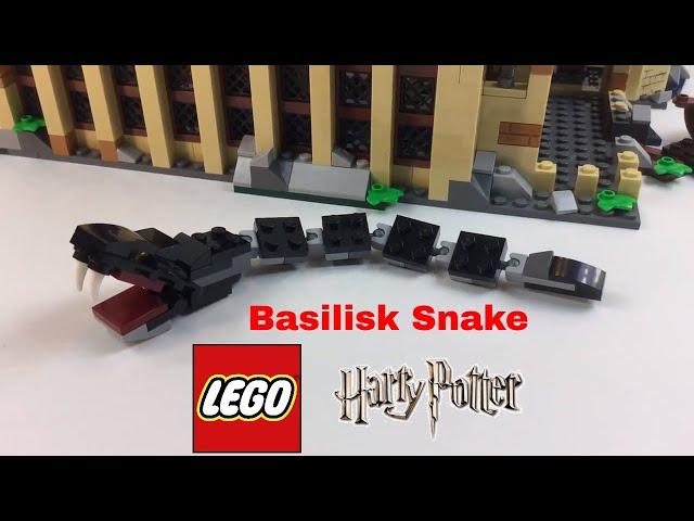 Lego Harry Potter Basilisk Snake