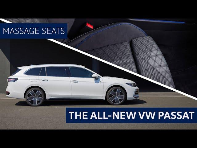 The all-new VW Passat - Massage Feature