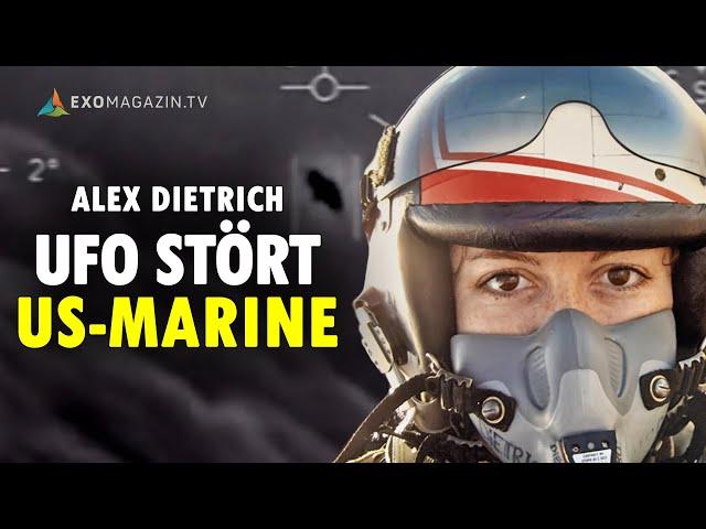 UFO unterbricht U.S. Navy Manöver - Kampfjetpilotin Alex Dietrich packt aus |  EXOMAGAZIN