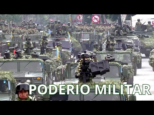 Este es el poderío militar del Ejercito Mexicano