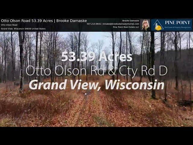 53.39 Acres in Bayfield County, Wisconsin for Sale | Otto Olson Road Grand View, WI | Brooke Damaske