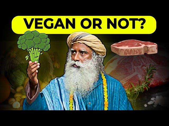 Should we be VEGAN?|| SADHGURU answers Actress