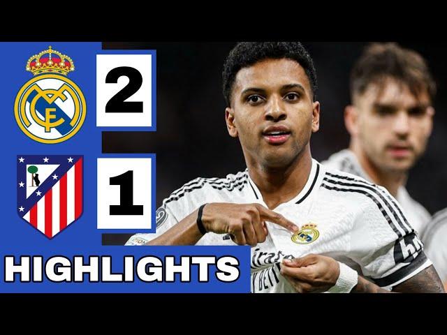 ️Real Madrid vs Atletico Madrid (2-1) Extended HIGHLIGHTS | UEFA Champions League Round Of 16