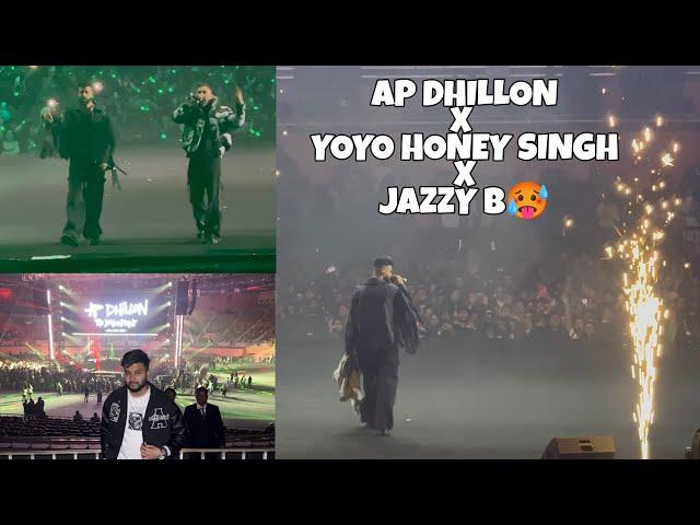 AP Dhillon Live in Delhi 2024 || Yo Yo Honey Singh X Jazzy B X Ap Dhillon  || What a surprise