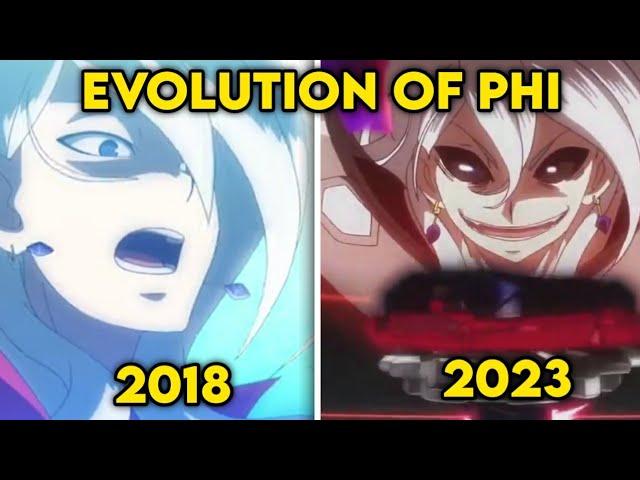 Beyblade Phi Kuromi Evolution (2018-2023) | Turbo- Quadstrike | Beyblade Burst Quadstrike