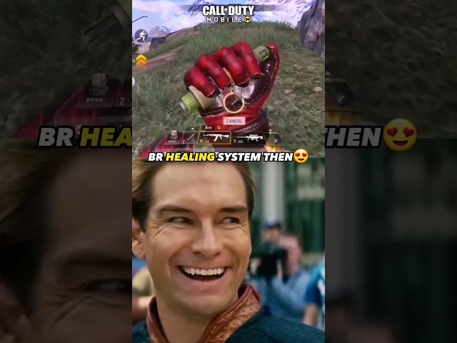 BR Healing System Then vs Now  codm