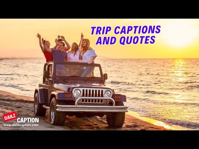 Trip Captions For Instagram | Trip Quotes #trip #captionsideas #caption #quotes #instagramquote