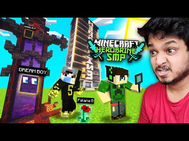 Minecraft Prop-Hunt on Herobrine SMP Map ft. Himlands Gang (Funny Hide and Seek) #2