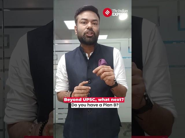 UPSC LIVE: What’s Your Plan B?; Life After Civil Services Prep | Manas Srivastava