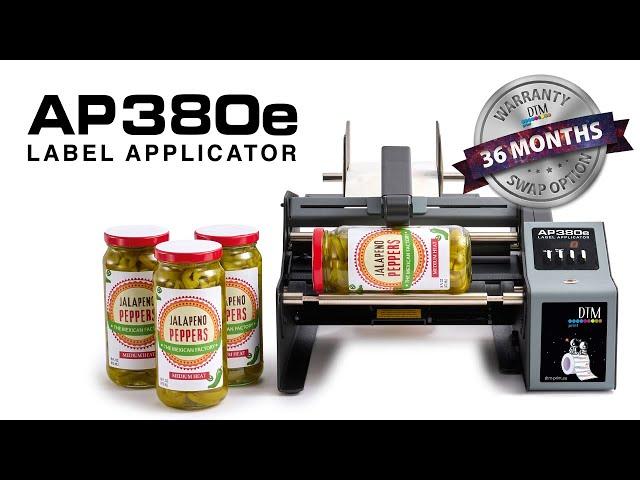 AP380e Label Applicator with matrix rewinding - 30% faster