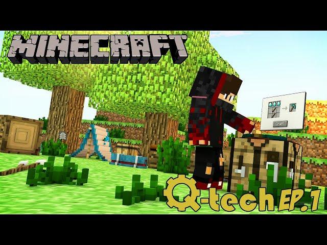 I don't know what I'm doing | Minecraft Q-Tech | #1