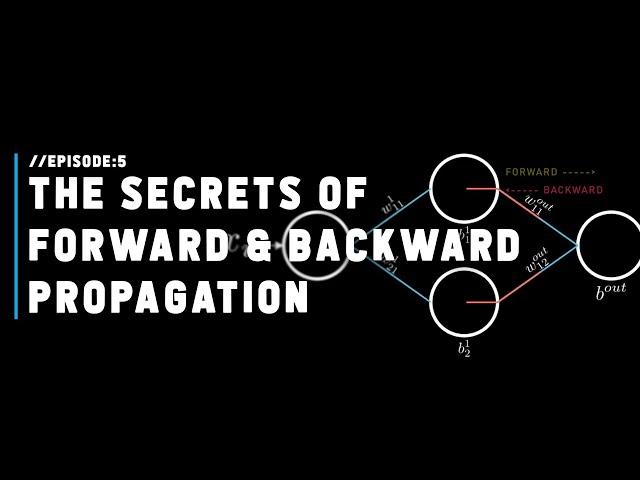 The Secrets of Forward & Backward Propagation  |  Episode 5, S01, Deep Learning