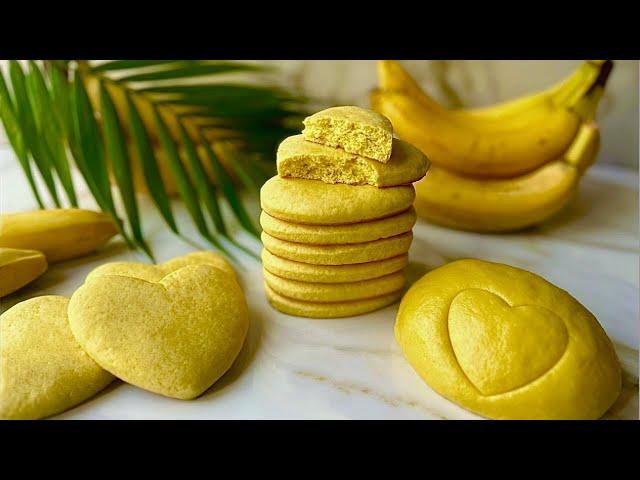 Пряники СЛИВОЧНЫЙ БАНАН | БАНАНОВЫЕ ПРЯНИКИ | Пряничное Тесто | BANANA COOKIES