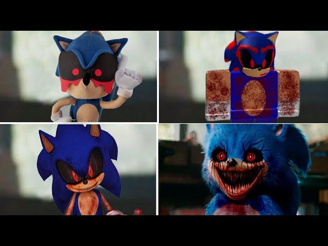 Sonic Movie But With Sonic EXE Choose Favorite Design in Plush (uh meow)