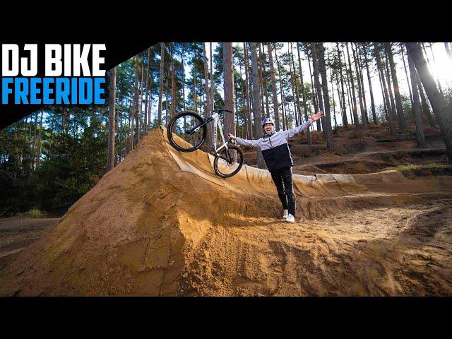 NEW DOWNHILL FREERIDE JUMPS ON MY DIRT JUMP BIKE!!