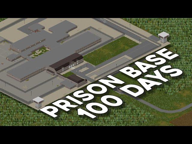 Surviving 100 Days In The Prison on Project Zomboid!