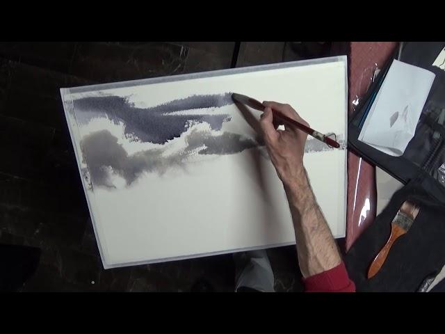 Watercolor Demonstration Artist Sergey Temerev