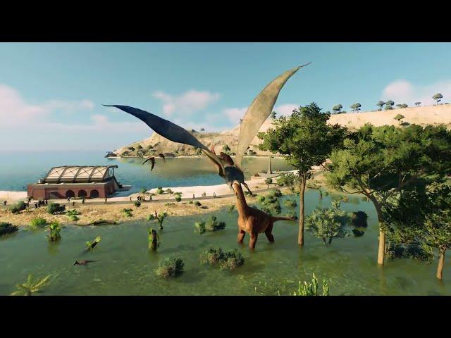 Spinosaurus vs Indominus Rex Dinosaur Island Hunting Battle in Jurassic World Dominion King Godzilla