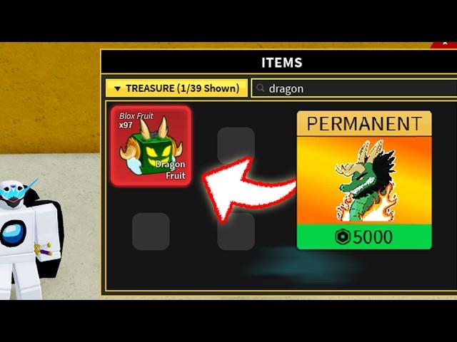 Trading 39 PERMANENTS to get 99 Dragons! in Blox Fruits!