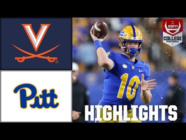 Virginia Cavaliers vs. Pittsburgh Panthers | Full Game Highlights | ESPN College Football