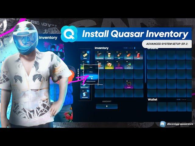How to Install Quasar Advanced Inventory in FiveM | Episode 2 (2025 Guide)