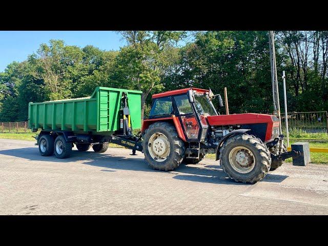 Ursus 1614 + Pronar T285 czyli TRANSPORT AWARYJNY!!! VOLVO FM9 USZKODZONY HAK!!! Rolnik Łukasz