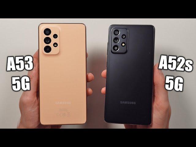 Samsung A53 5G vs A52s 5G  Speed Test