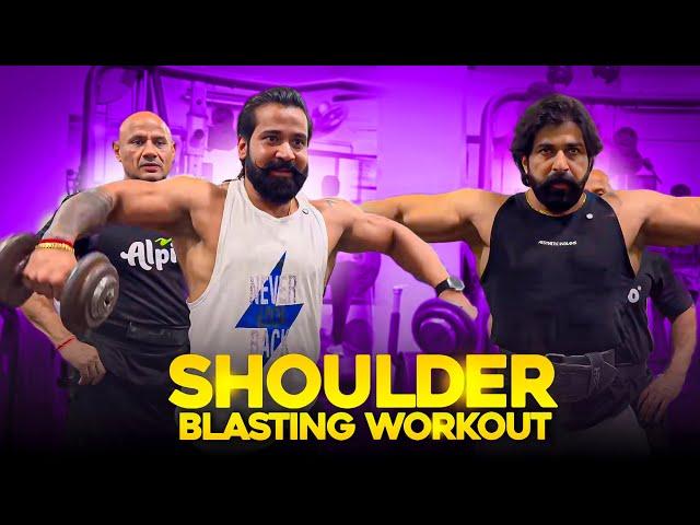 45 Minutes Mei Shoulder Blast|| Aj Ka Workout Guru Ji Aur Rubal Bhai K Sath